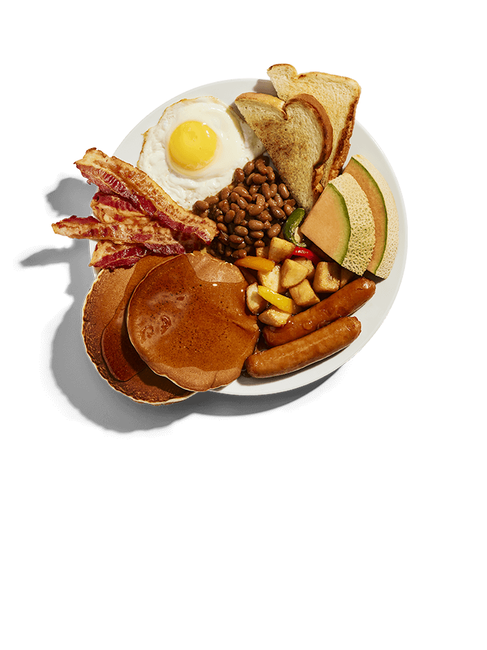 brunch oeufs bacon saucisses buffet a volonte