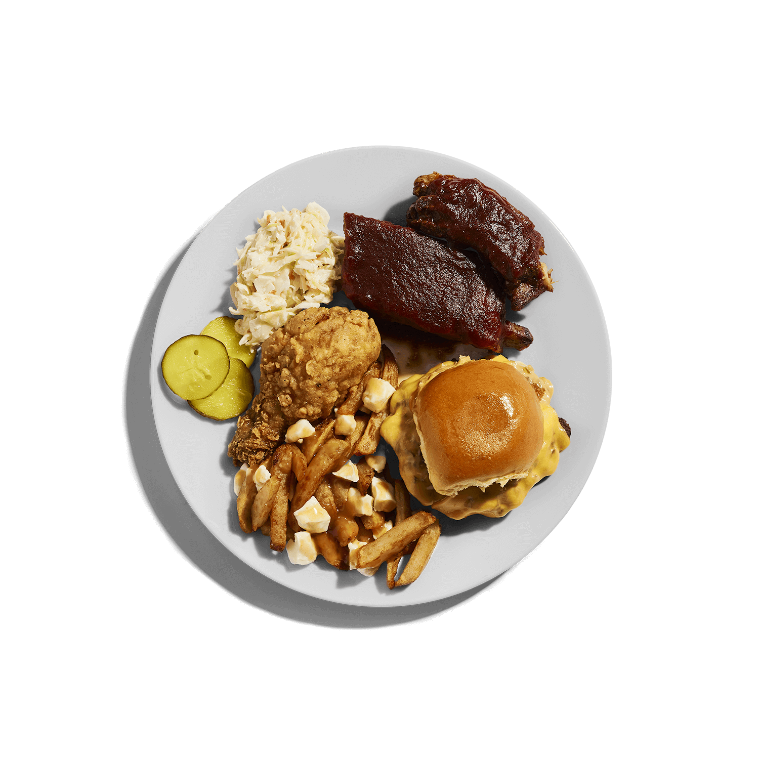 restaurant mets canadiens americains burger poutine buffet a volonte